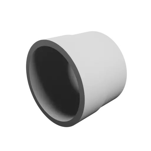 fichier STL Adaptateur de tube ⌀ 60-58 mm (Longueur : 45 mm)