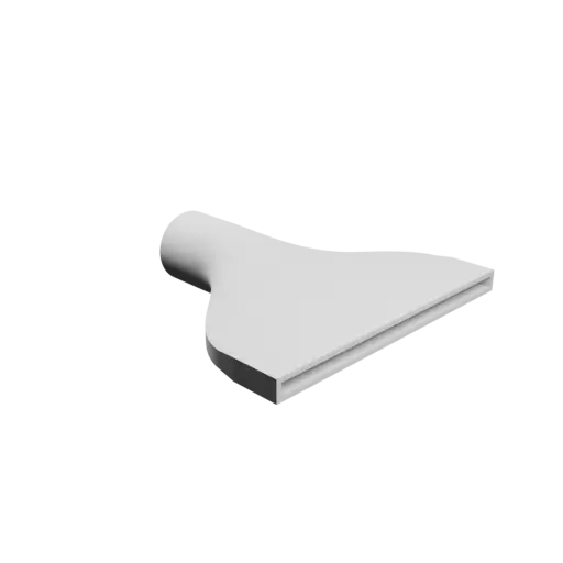 fichier 3D STL Adaptateur de tube rond ⌀32 mm vers rectangulaire 120×5 mm, épaisseur 2 mm