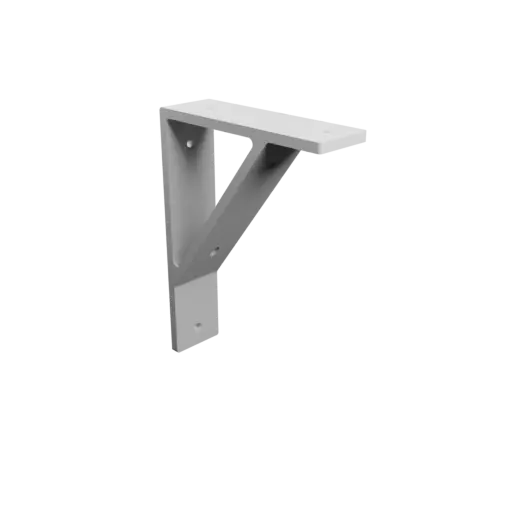 fichier STL Équerre d'étagère 150×200 mm, Épaisseur 7 mm, Diamètre orifice 5 mm