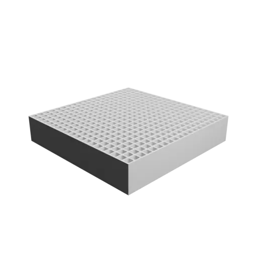 Multi-compartment box STL 3D file: 400 compartments of 20×20×90 mm
