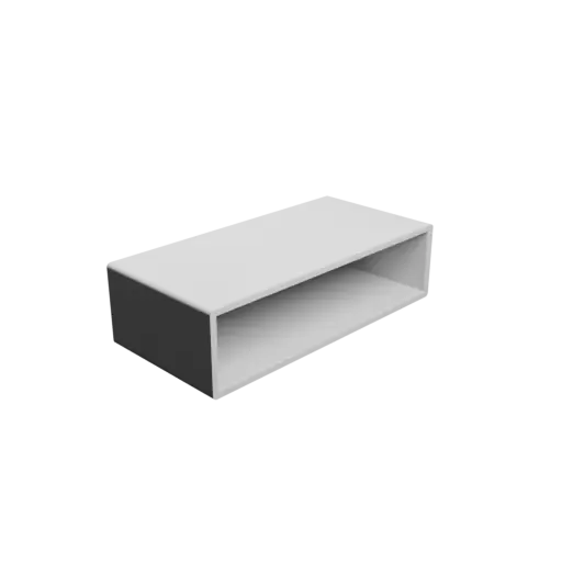 Small parts organizer with 1 drawer 115×25×52 mm STL file, thickness: 3 mm
