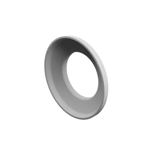 Tubing adapter STL 3D file ⌀ 70–45 mm (Length: 15 mm)