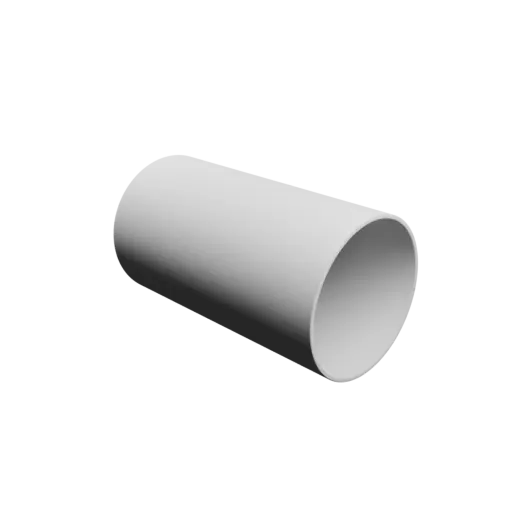 Pot STL file, inner: base Ø72 mm, top Ø72 mm, height 135 mm - wall thickness 2 mm