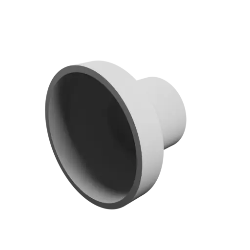 Tubing adapter STL file ⌀ 67–39 mm (Length: 48 mm)