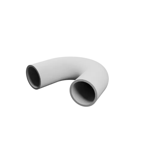 fichier 3D STL Coude 160° ⌀ext: 40 mm ⌀int: 34 mm épaisseur: 3 mm