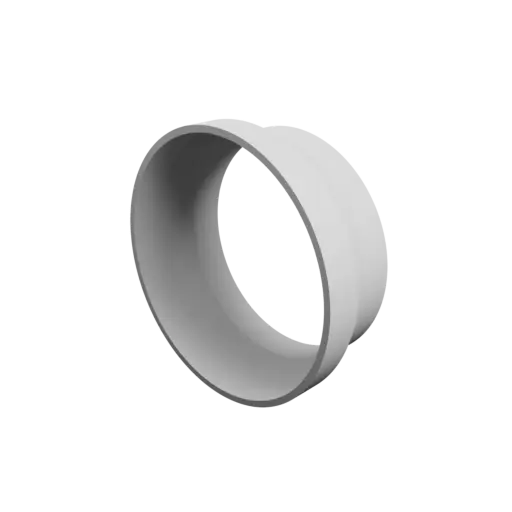 Tube adapter STL 3D file ⌀ 80–70 mm (Length: 30 mm)