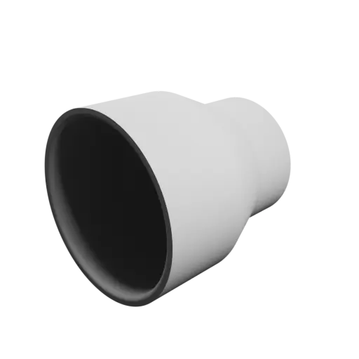 fichier 3D STL Adaptateur de tuyau ⌀ 63-46 mm (Longueur : 68 mm)