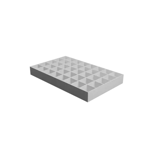 fichier STL Boîte multi-compartiments : 40 compartiments de 55×55×50 mm