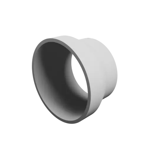 fichier STL Raccord de tube ⌀ 130-107 mm (Longueur : 75 mm)