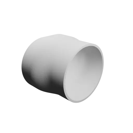 modèle 3D STL Durite 106x78mm vers 82x81mm - transition: 32mm