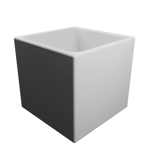 Box STL file with dimensions 30×30×30 mm