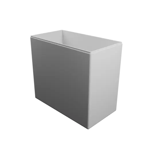 modèle 3D STL boîte rectangulaire avec couvercle - 220×120×200 mm, paroi 3 mm