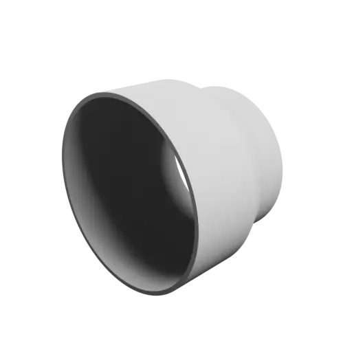 fichier STL Raccord de tuyau ⌀ 129-106 mm (Longueur : 95 mm)