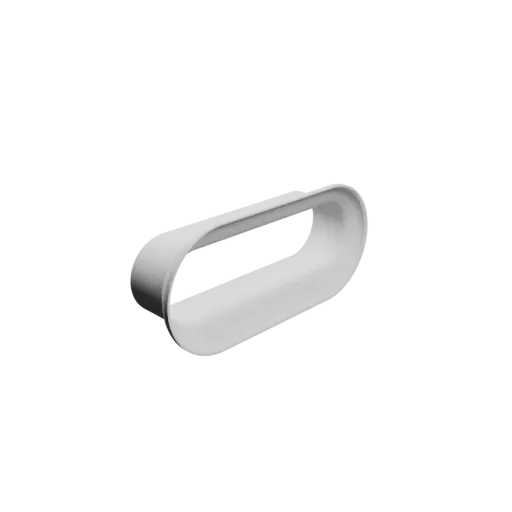 Modèle 3D Fichier 3D STL Adaptateur de conduit ovale 276.2x79.3mm vers 300x133.3mm - transition: 20mm