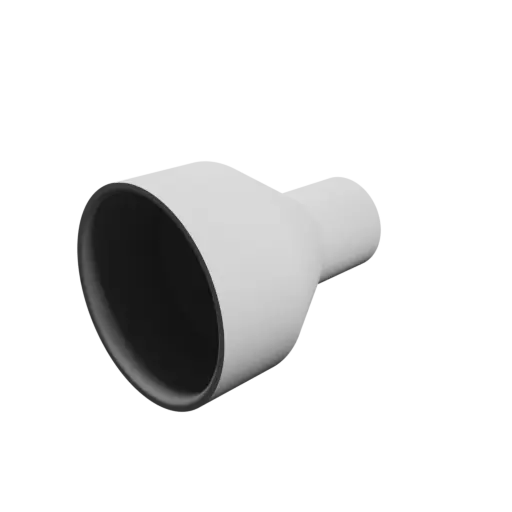fichier 3D STL Raccord de tube ⌀ 67-33 mm (Longueur : 89 mm)