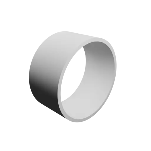 fichier 3D STL tube cylindrique Ø ext. 100 mm, Ø int. 92 mm, longueur 50 mm