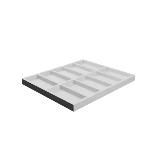 fichier 3D STL Boîte multi-compartiments : 10 compartiments de 80×35×10 mm
