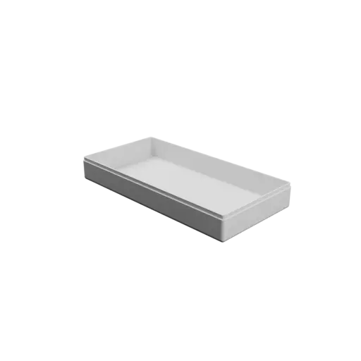 fichier STL boîte à base rectangulaire avec couvercle - 200×100×30 mm, paroi 2 mm