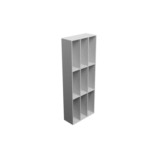 fichier STL Casier de rangement 9 tiroirs 45×140×60 mm, épaisseur: 3 mm