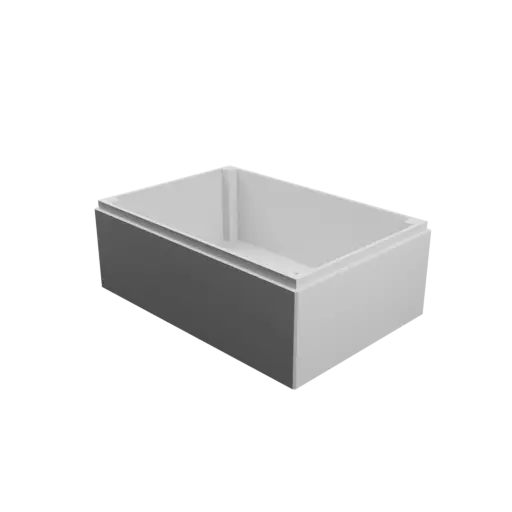 fichier STL Boîtier avec couvercle vissé : 158×108×69 mm