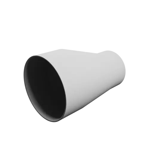 fichier 3D STL Adaptateur de tube ⌀ 150-99 mm (Longueur : 205 mm)