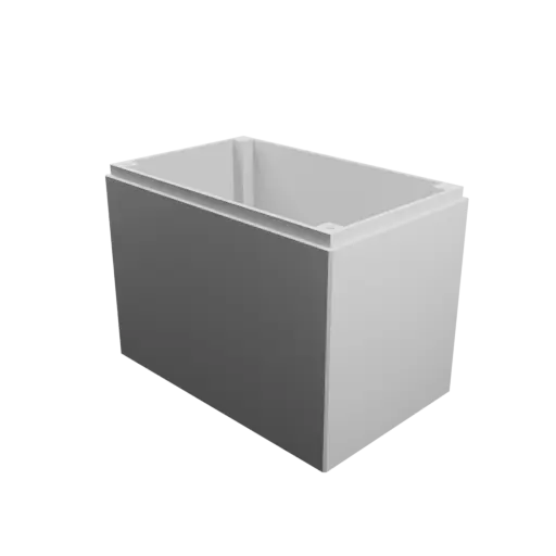 Enclosure with screw-mounted lid STL file: 135×85×100 mm (with ventilation on the lid and under the enclosure)