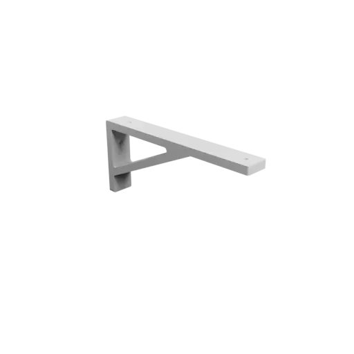 fichier STL Équerre d'étagère 230×100 mm, Épaisseur 10 mm, Diamètre orifice 5 mm