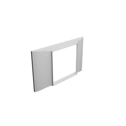fichier 3D STL Adaptateur de tuyau rectangulaire 246x142mm vers 123.6x124.6mm - transition: 20mm