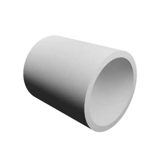 modèle 3D STL tube Ø ext. 19 mm, Ø int. 16.1 mm, longueur 22 mm