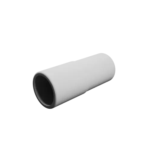 Tubing adapter STL 3D file ⌀ 43–41 mm (Length: 105 mm)