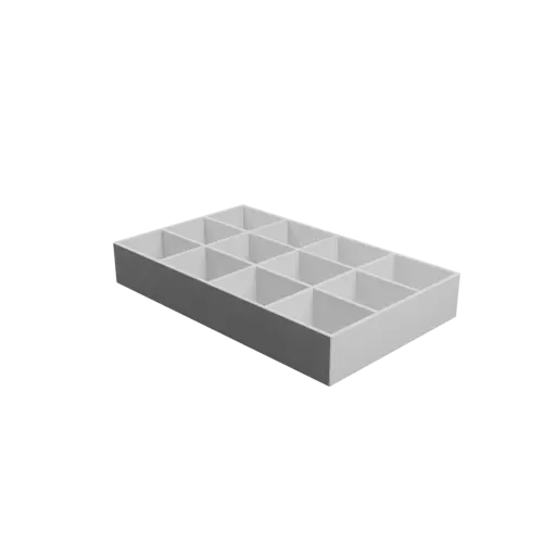 fichier 3D STL Boîte multi-compartiments : 12 compartiments de 50×40×30 mm