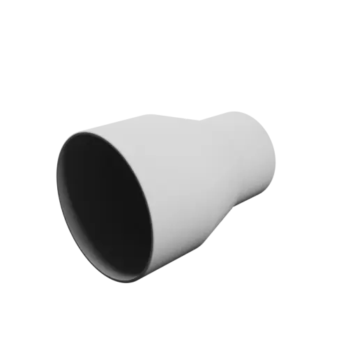 fichier 3D STL Adaptateur de tuyau ⌀ 104-74 mm (Longueur : 145 mm)