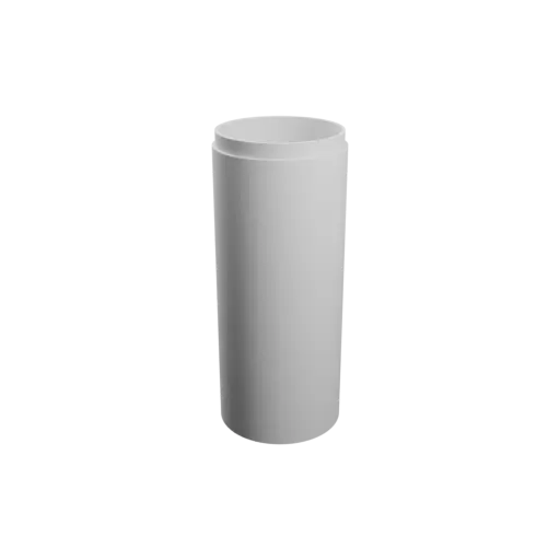fichier STL Boîte ronde avec couvercle ⌀ 45 mm - Hauteur: 110 mm, Coque: 2 mm