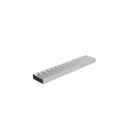 Modèle 3D Fichier 3D STL Boîte multi-compartiments : 14 compartiments de 100×35×31&nbsp;mm