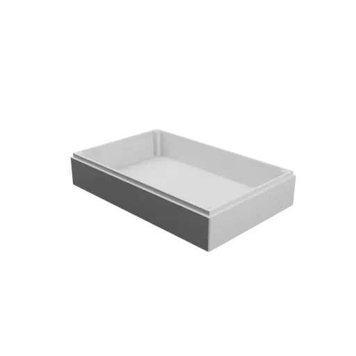 fichier STL Boîtier avec couvercle vissé : 220×140×45 mm (avec aération sur le couvercle)