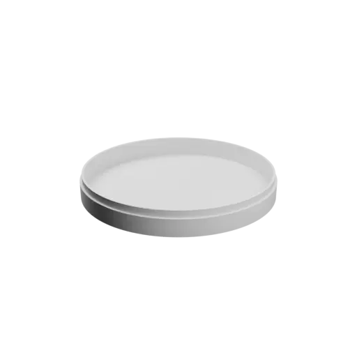 fichier STL Boîte ronde avec couvercle ⌀ 138 mm - Hauteur: 20 mm, Coque: 3 mm