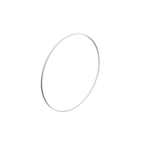 Washer / Flat Gasket STL file ⌀ID: 177.5 mm ⌀OD: 180 mm thickness: 3 mm + chamfers