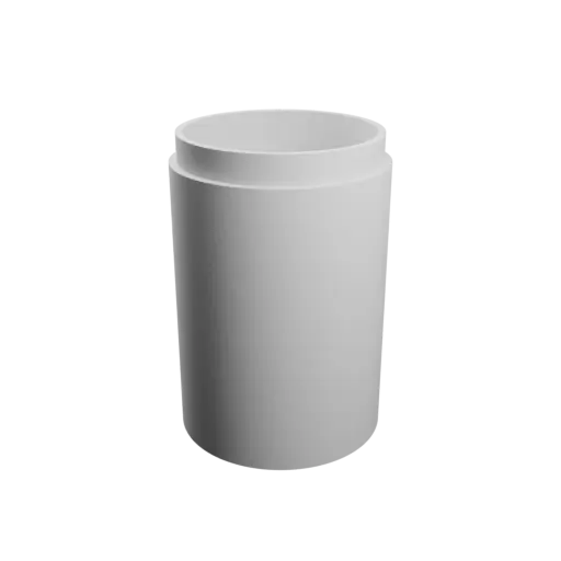 Round box with lid STL file ⌀ 38 mm - Height: 58 mm, Shell: 2.5 mm