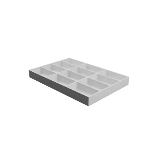 fichier 3D STL Boîte multi-compartiments : 12 compartiments de 66×33×19 mm