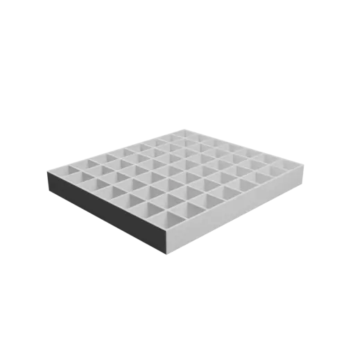 fichier STL Boîte multi-compartiments : 56 compartiments de 28×28×25 mm