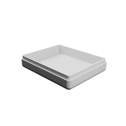fichier 3D STL boîte rectangulaire avec couvercle - 78×63×20 mm, paroi 3 mm