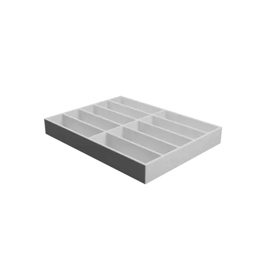 fichier 3D STL Boîte multi-compartiments : 10 compartiments de 70×20×16 mm