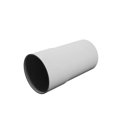 Tube adapter STL file ⌀ 80–77 mm (Length: 150 mm)