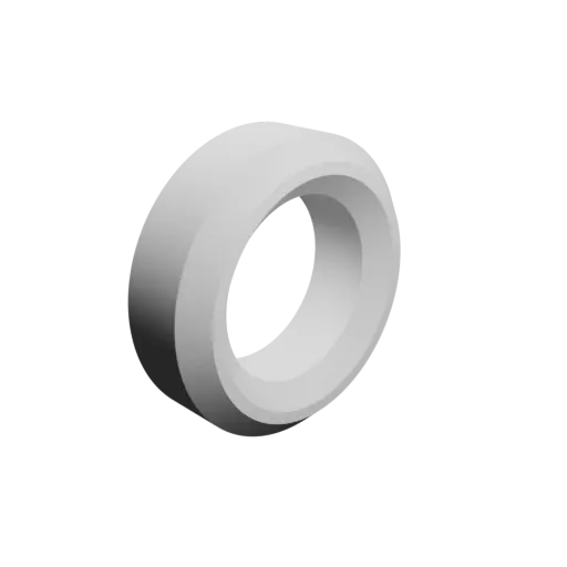 Washer / Flat Gasket STL 3D file ⌀ID: 8.4 mm ⌀OD: 13.5 mm thickness: 4 mm + chamfers