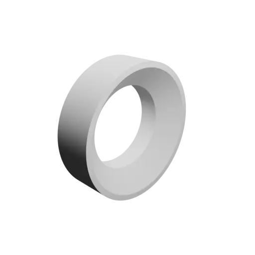 Washer / Flat Gasket STL file ⌀ID: 8.4 mm ⌀OD: 13.5 mm thickness: 4 mm + chamfer