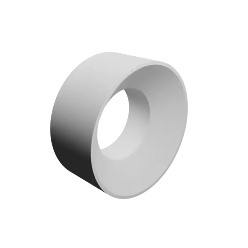 Washer / Flat Gasket STL file ⌀ID: 8.3 mm ⌀OD: 15 mm thickness: 6.5 mm + chamfer