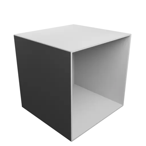 fichier 3D STL Casier de rangement 1 tiroir 149×150×144 mm, épaisseur: 3 mm