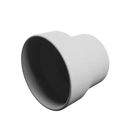 fichier STL Adaptateur de tube ⌀ 70-55 mm (Longueur : 57 mm)