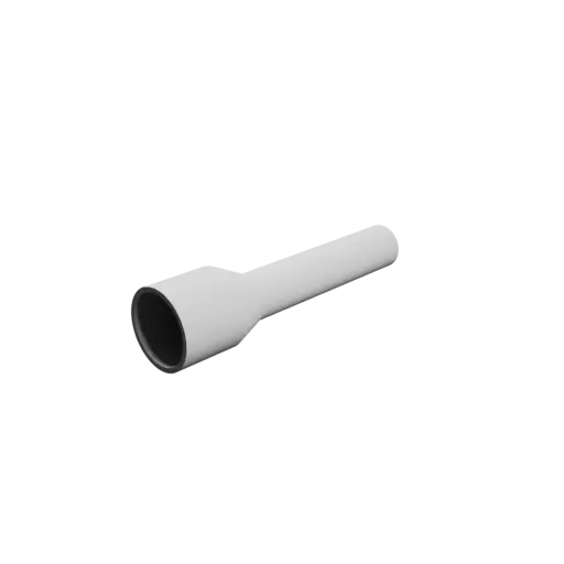 Tubing adapter STL 3D file ⌀ 47–28 mm (Length: 180 mm)