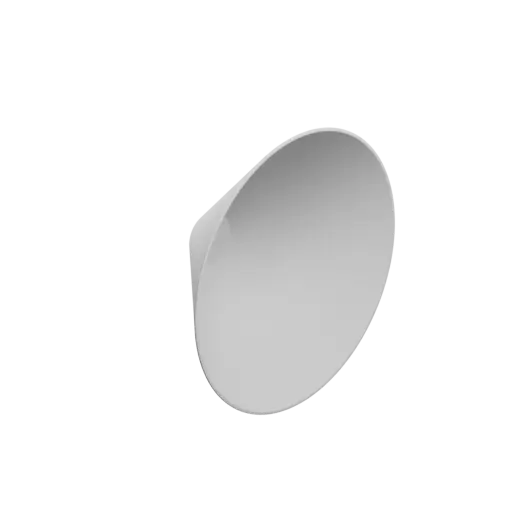 Pot STL file, inner: base Ø40 mm, top Ø200 mm, height 100 mm - wall thickness 2 mm